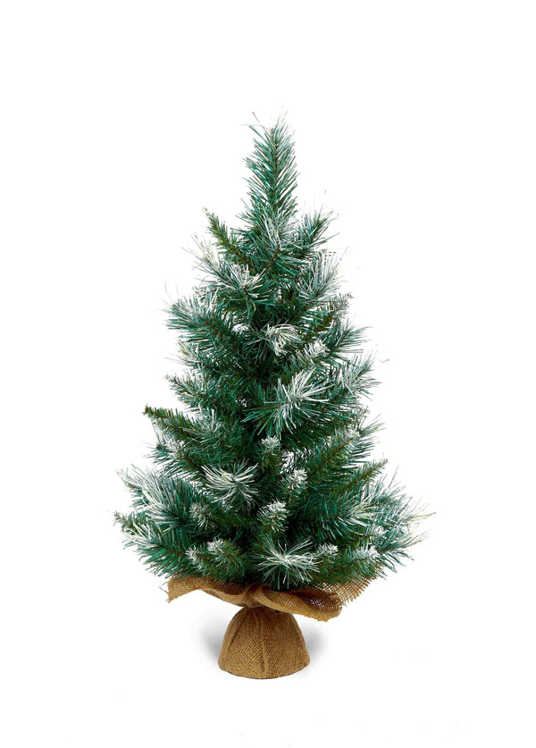 Premier Blue/Green Table Top Christmas Tree - 60cm - Towsure