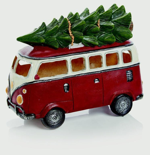 Premier Camper Van With Tree (20cm x 26cm) - Towsure