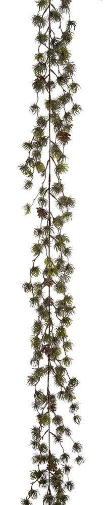 Premier Decorations 145 cm Frosted Green Pine Garland