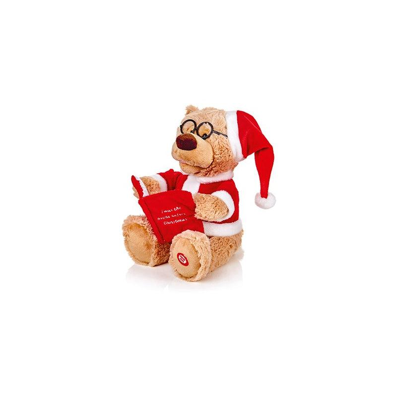Premier Decorations 24cm Story Telling Bear with Music and Animation - Towsure