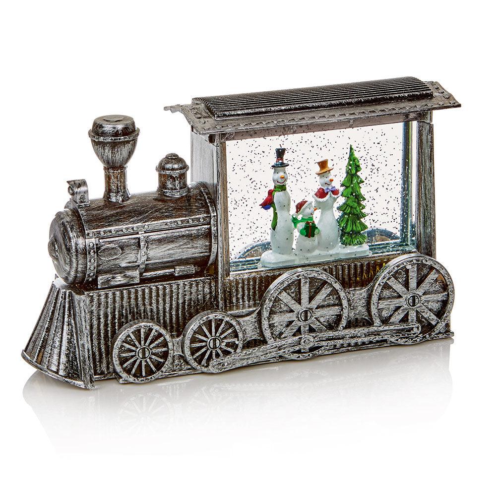 Premier Decorations 29 cm Silver Train Water Spinner