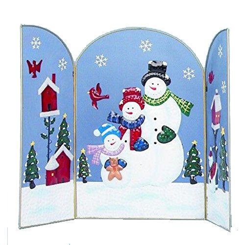 Premier Decorations Snowman Fireguard 63 cm