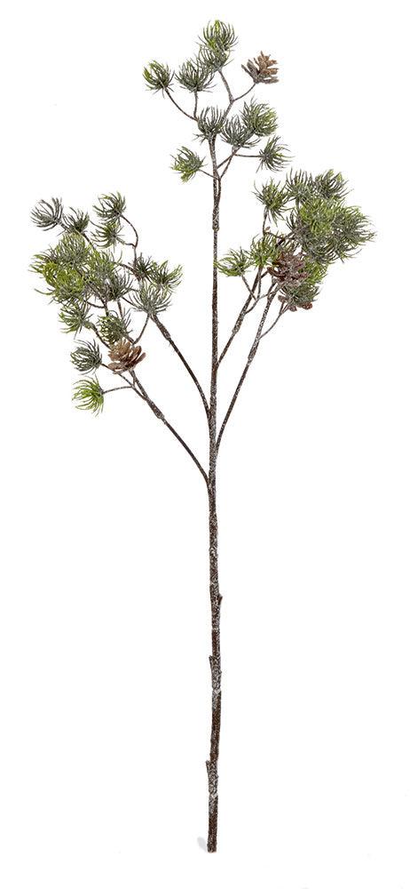 Premier Decorations 64 cm Frosted Green Pine Spray