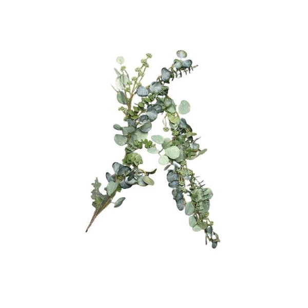 Premier Decorations Frosted Eucalyptus with White Berries - Towsure