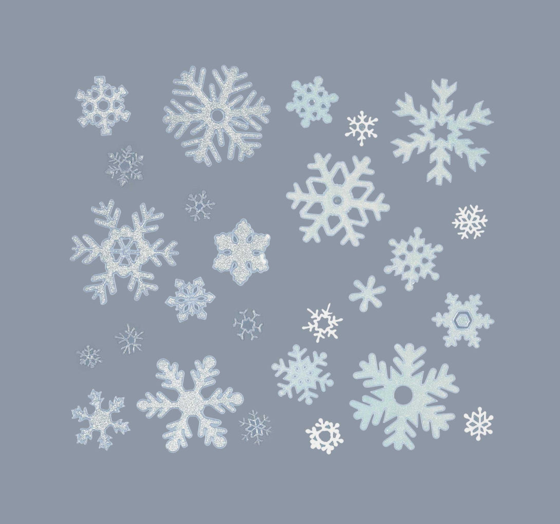 Premier Decorations Snowflakes Christmas Window Sticker - 40cm