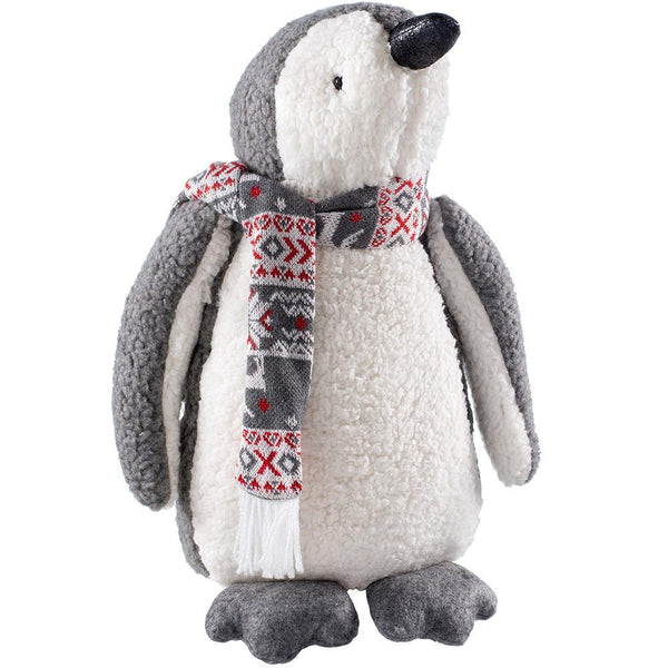 Premier Decorations Standing Young Penguin with Scarf - Towsure