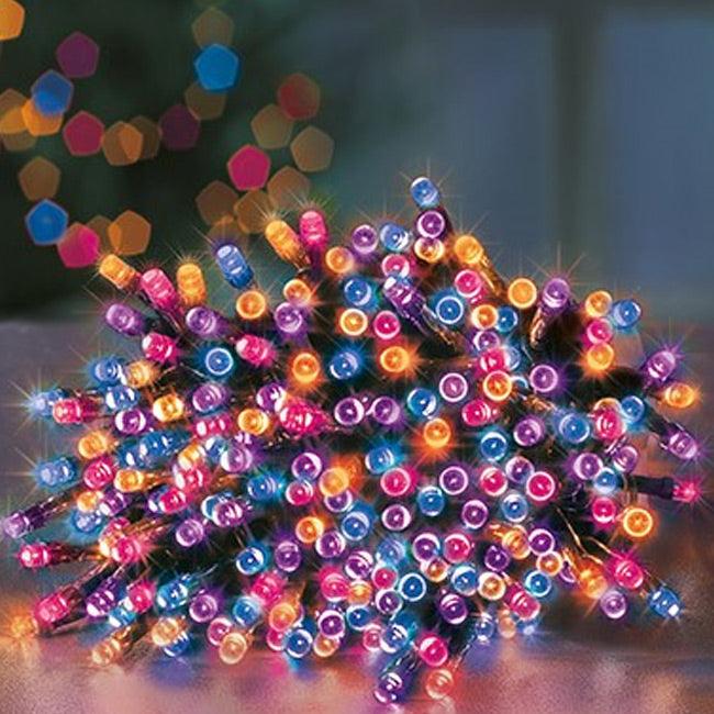 Premier Decorations Supabrights 720 LEDs with Timer - Rainbow - Towsure