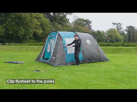 coleman cook 4 tent Coleman Cook 4 Family Poled Tent - 4 Person