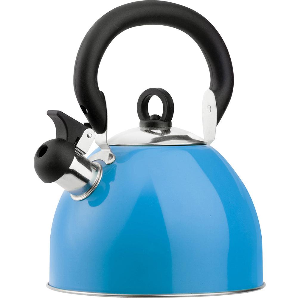 Prima 2.5 Litre Whistling Camping Kettle - Blue - Towsure
