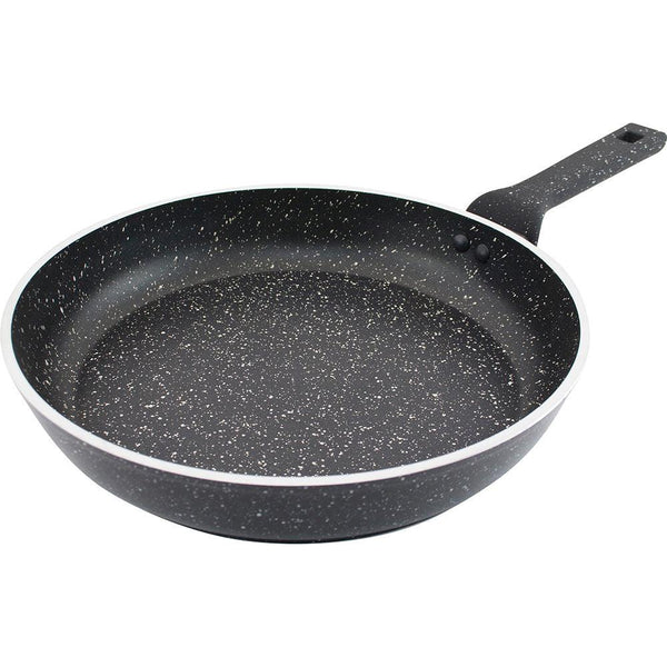 Prima 20cm Marble Black Non-Stick Frying Pan