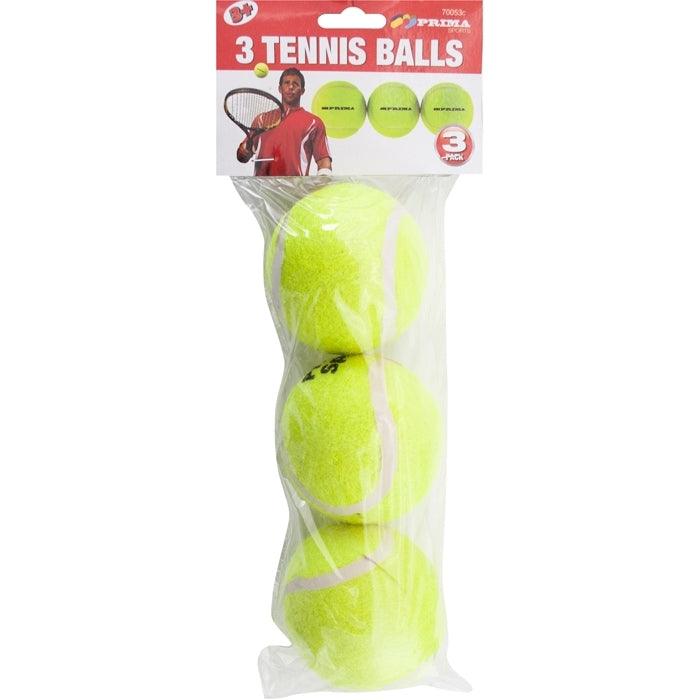 Prima Tennis Balls (3pc) - Towsure