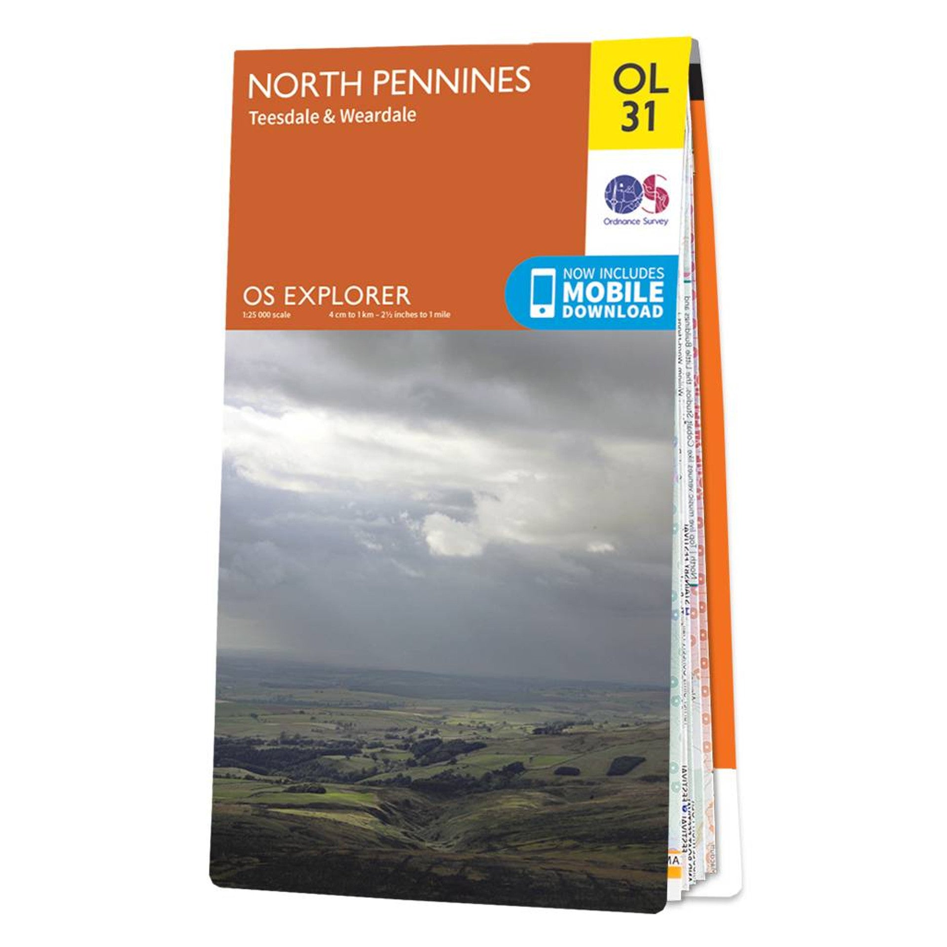 Ol21 Map OS Explorer Map OL31 - North Pennines Teesdale & Weardale - Towsure