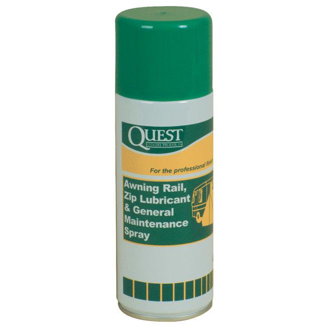 Quest Awning Rail Zip Lubricant Spray - 400ml - Towsure