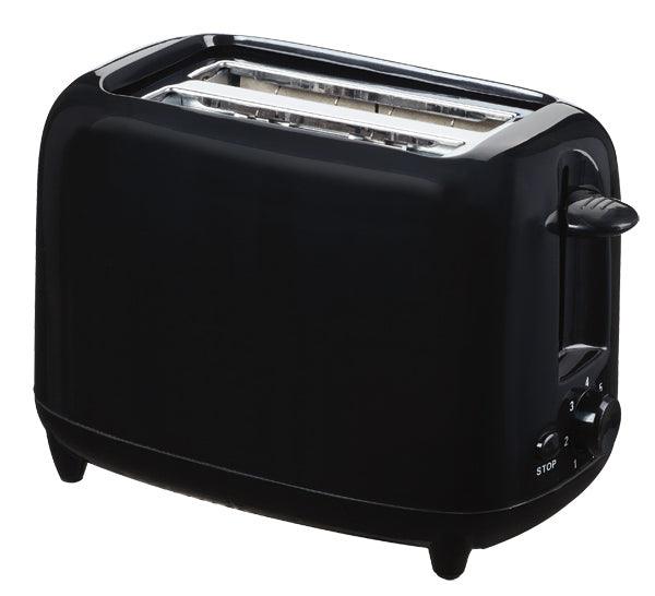 Quest Low Wattage 2 Slice Black Toaster - 750W - Towsure