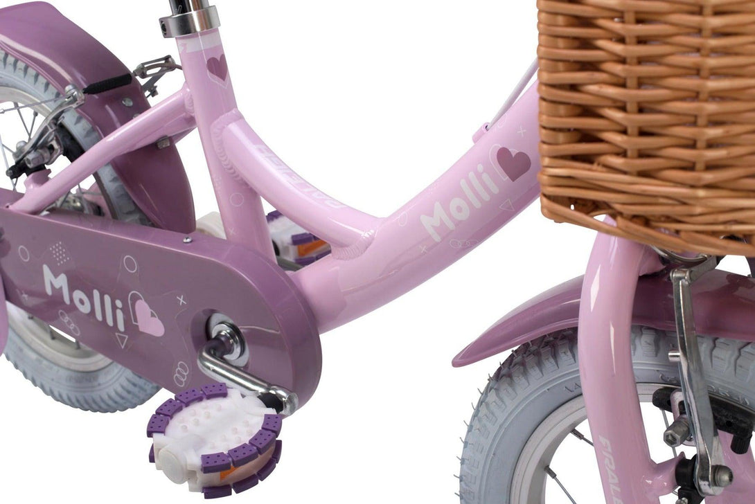 Raleigh Molli 14 Wheel Girls Bike - Pink - Towsure