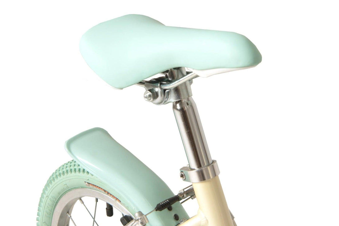 Raleigh Pop 14 White - 14" Wheel Girls Bike - Towsure