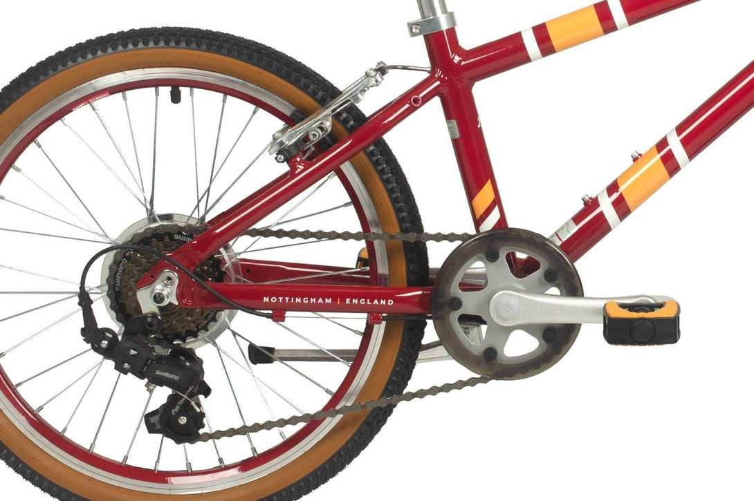 Raleigh Pop 20 Plum - 20" Wheel Kids Bike - Towsure