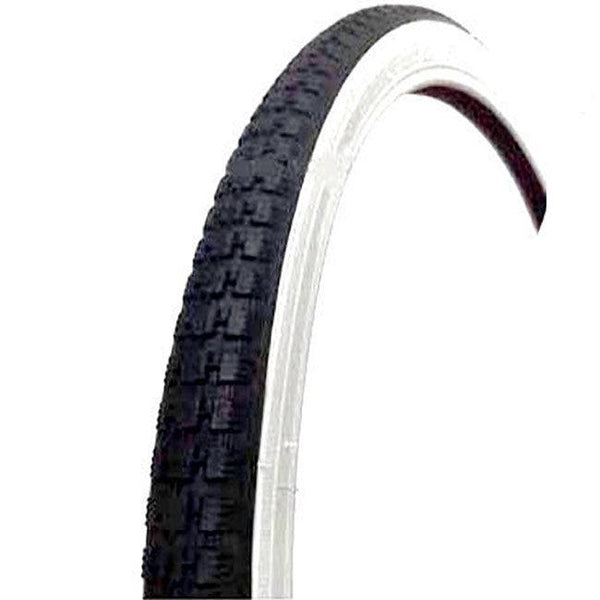 Raleigh Record White Wall Tyre 26 x 1 3/8" - Towsure