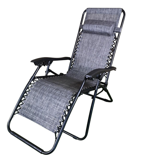 Redwood Outdoor Leisure Reclining Chair - Grey