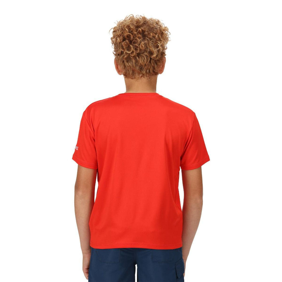 Regatta Alvarado VI Kid's Tee - Fiery Red - Towsure