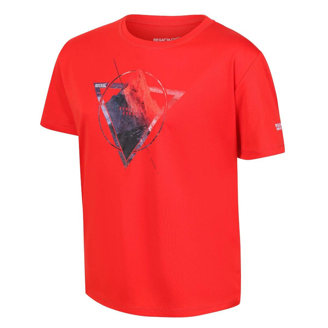 Regatta Alvarado VI Kid's Tee - Fiery Red - Towsure