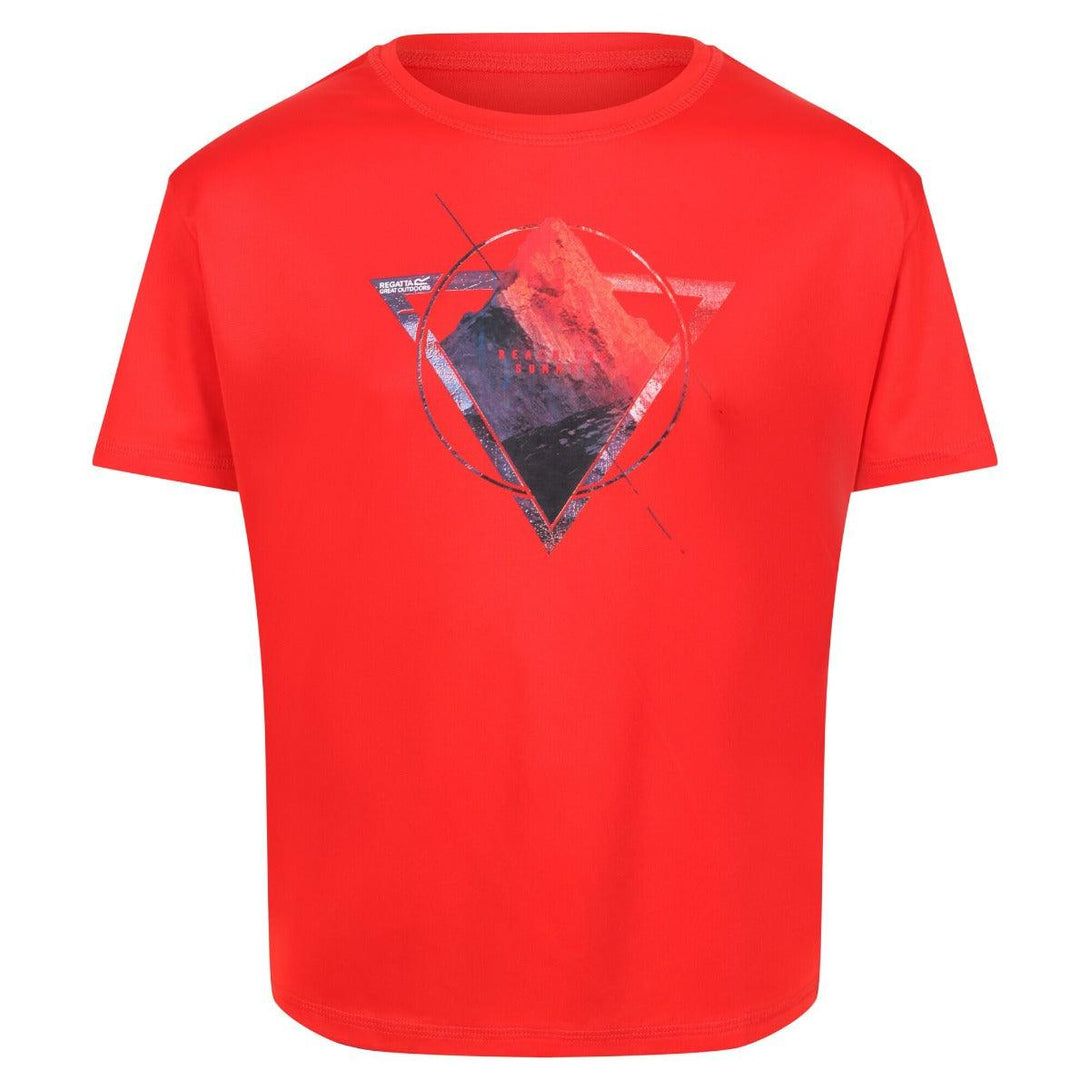 Regatta Alvarado VI Kid's Tee - Fiery Red - Towsure