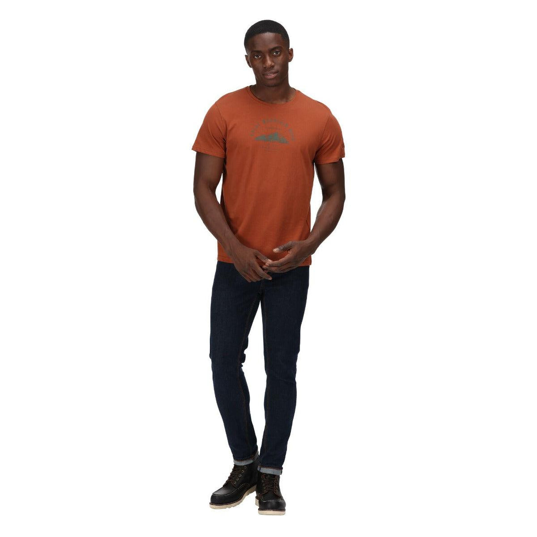 Regatta Cline VI Tee - Gingerbread - Towsure