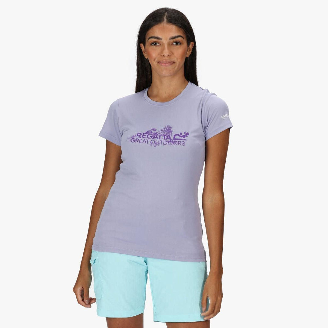 Regatta FIngal V T-Shirt - Lilac Bloom