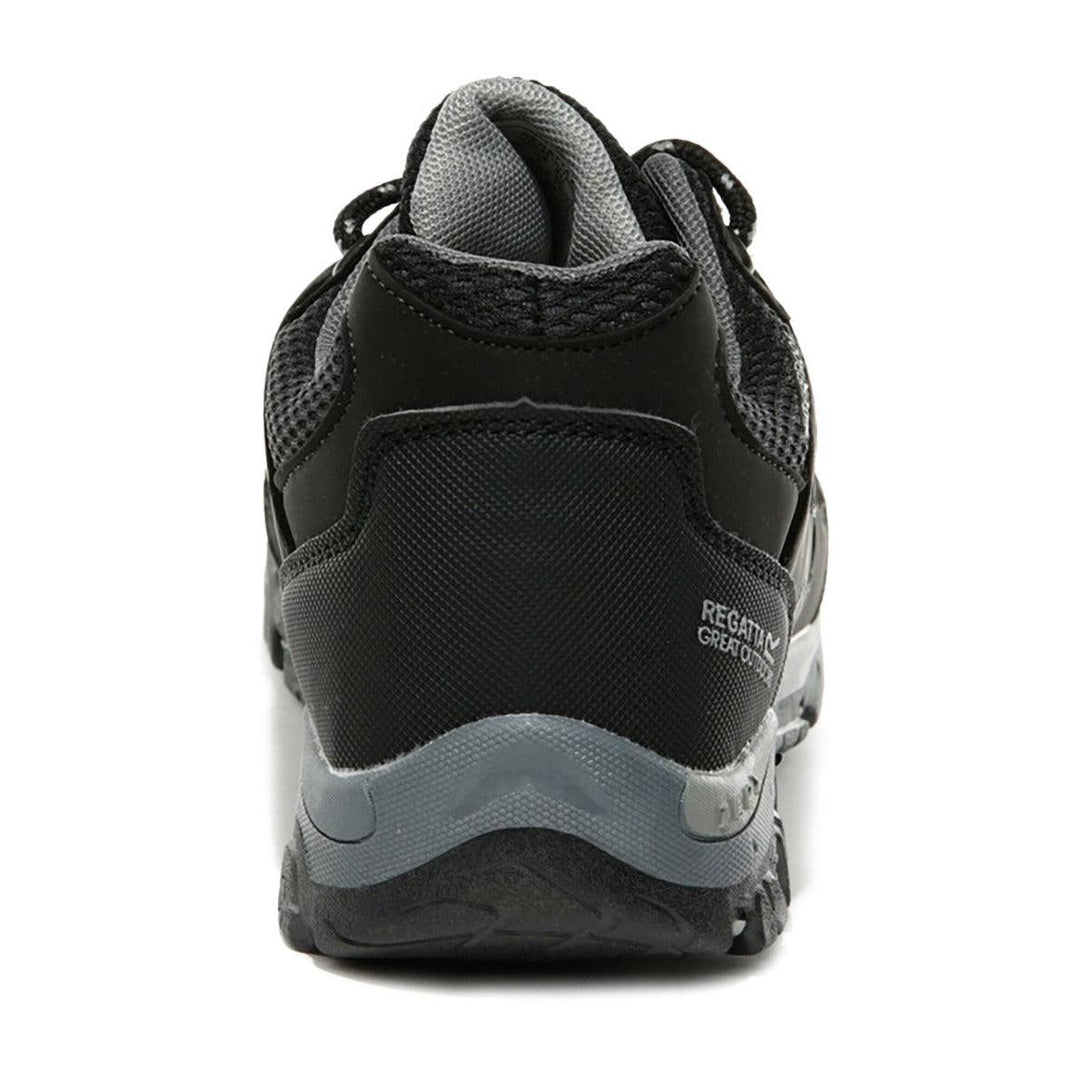 Regatta Holcombe Waterproof Kids' Walking Shoes Black (V) - Towsure