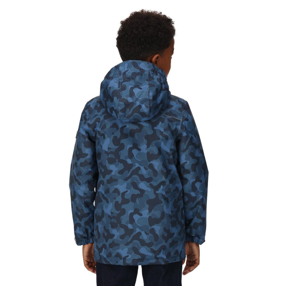 Regatta Kid's Salman Insulated Jacket - Dark Denim Camo - Towsure