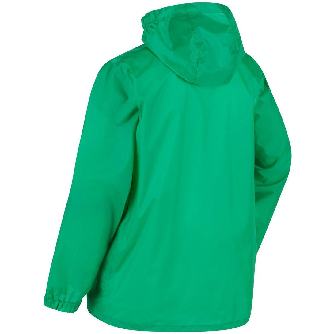 Regatta Kids Waterproof Packaway Pack It Jacket III - Island Green - Towsure