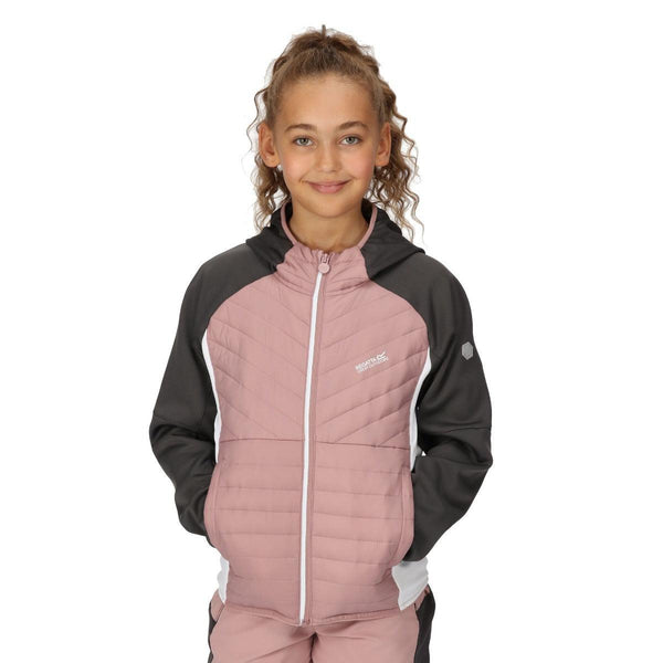 Regatta Kielder Girls Insulated Hybrid Jacket with Hood