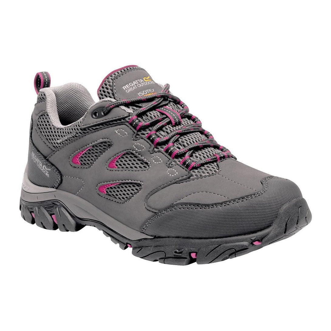 Regatta Lady Holcombe Waterproof Low Walking Shoes - Steel - Towsure