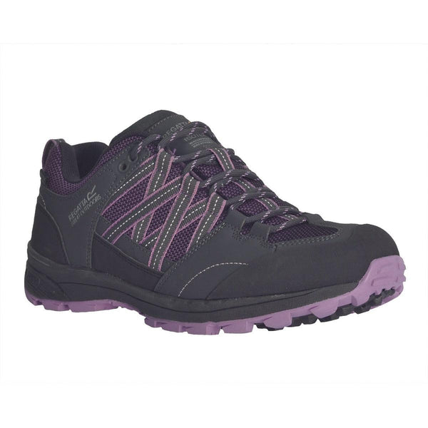 Regatta Lady Samaris II Low Walking Shoes - Purple/Amethyst - Towsure