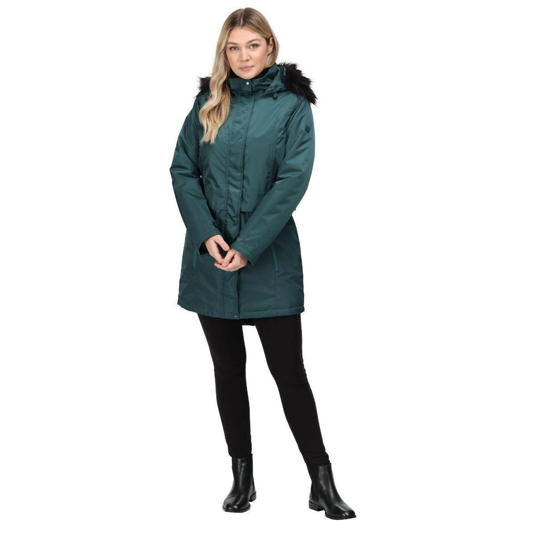 Regatta Lexis Waterproof Parka Jacket - Evergreen - Towsure