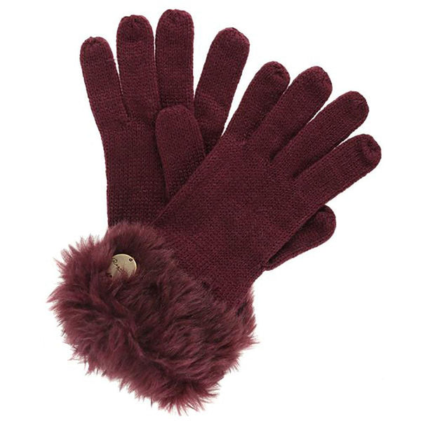 Regatta Luz Gloves - Burgundy