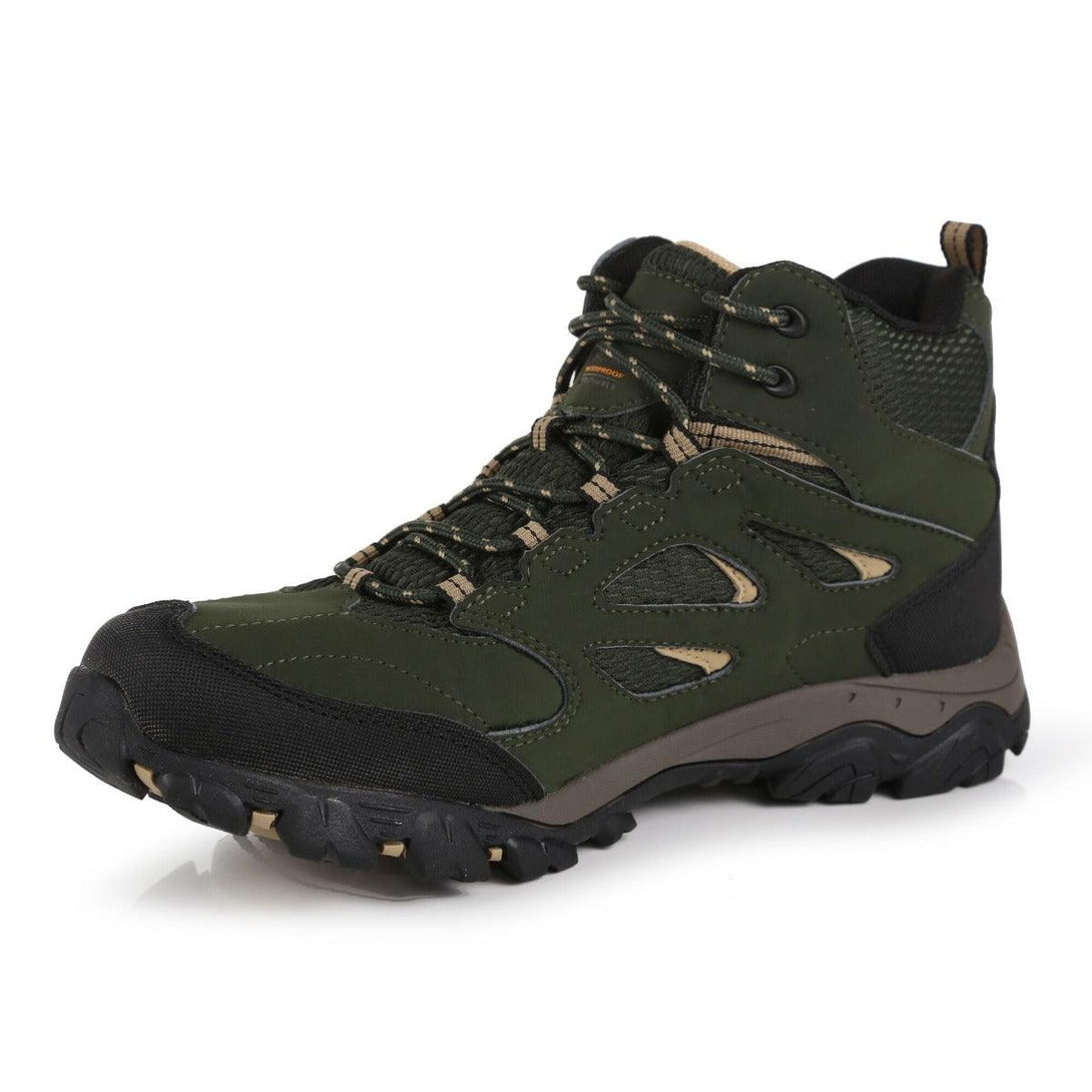 Regatta Men's Holcombe IEP Mid Walking Boots - Bayleaf Oat - Towsure