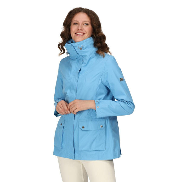 Regatta Novalee Women's Waterproof Jacket Elysium Blue - Towsure