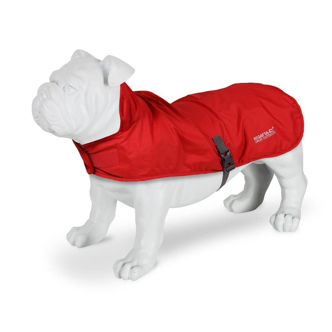 Regatta Packaway Dog Coat - Red - Towsure