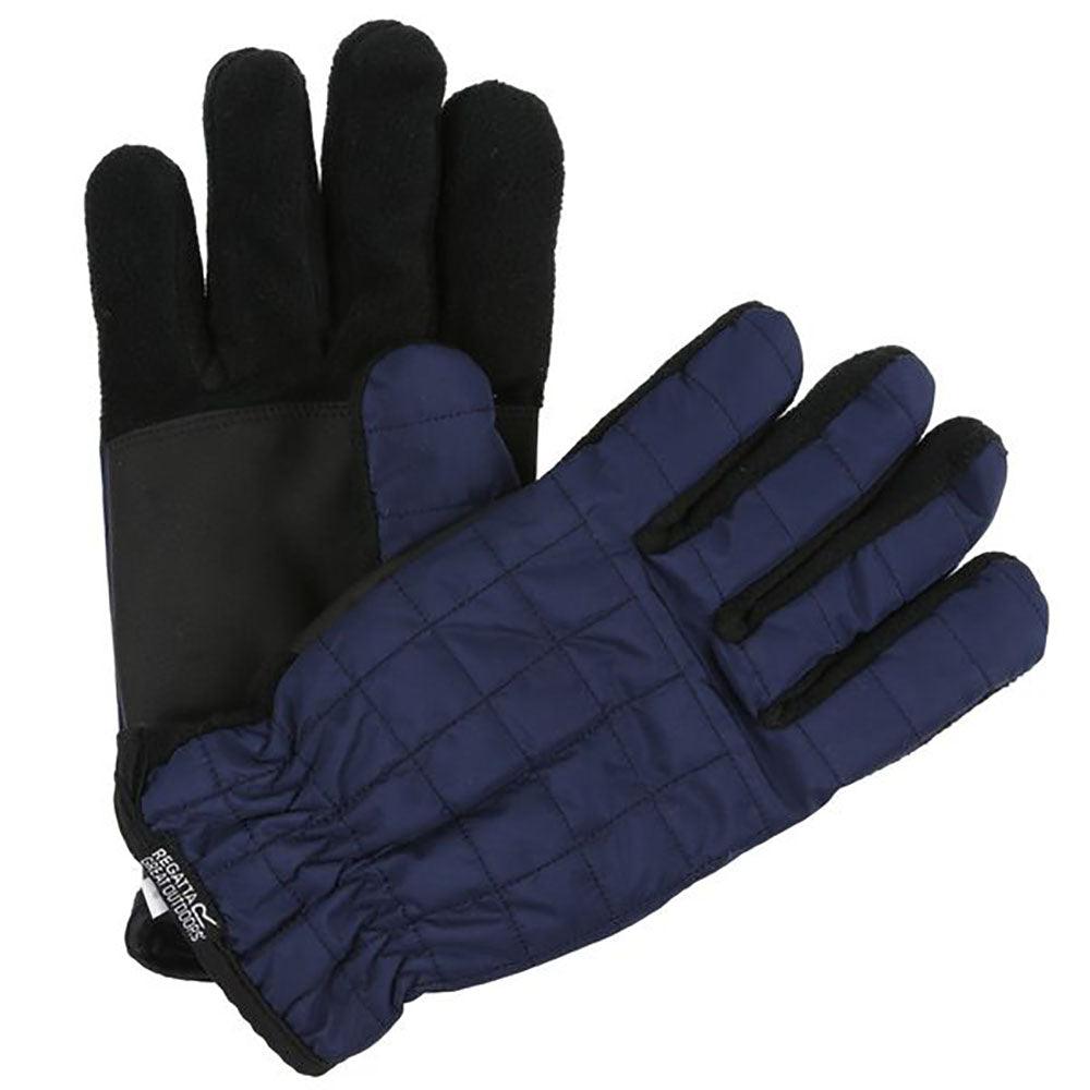 Regatta Quilted Gloves - Navy