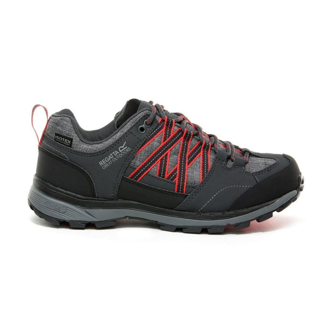 Regatta Samaris II Low Women's Walking Shoes - Granite/Red Sky (V) - Towsure