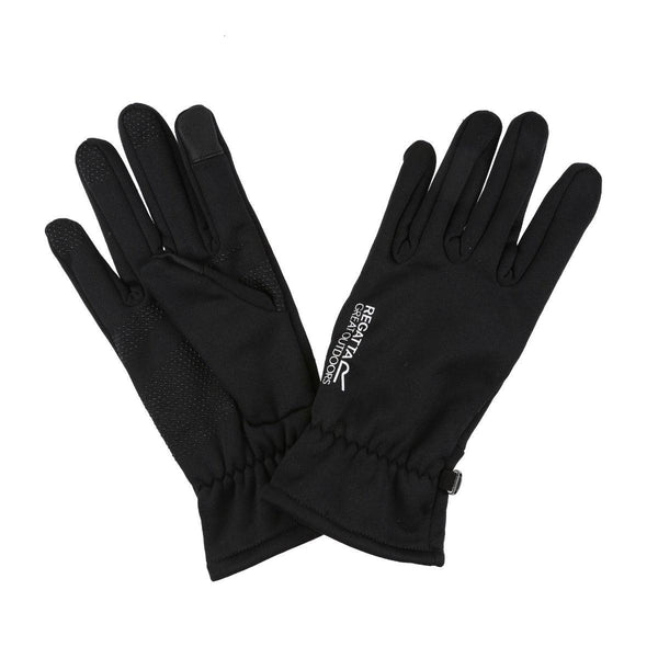 Regatta Touchtup Gloves - Black - Towsure