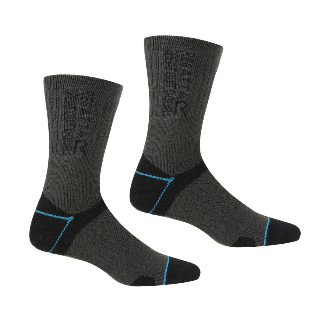 Regatta Women's Blister Protection II Socks - Black Ash - Towsure