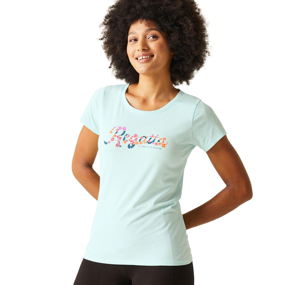 Regatta Women's Breezed VIII T-Shirt - Aqua - Towsure