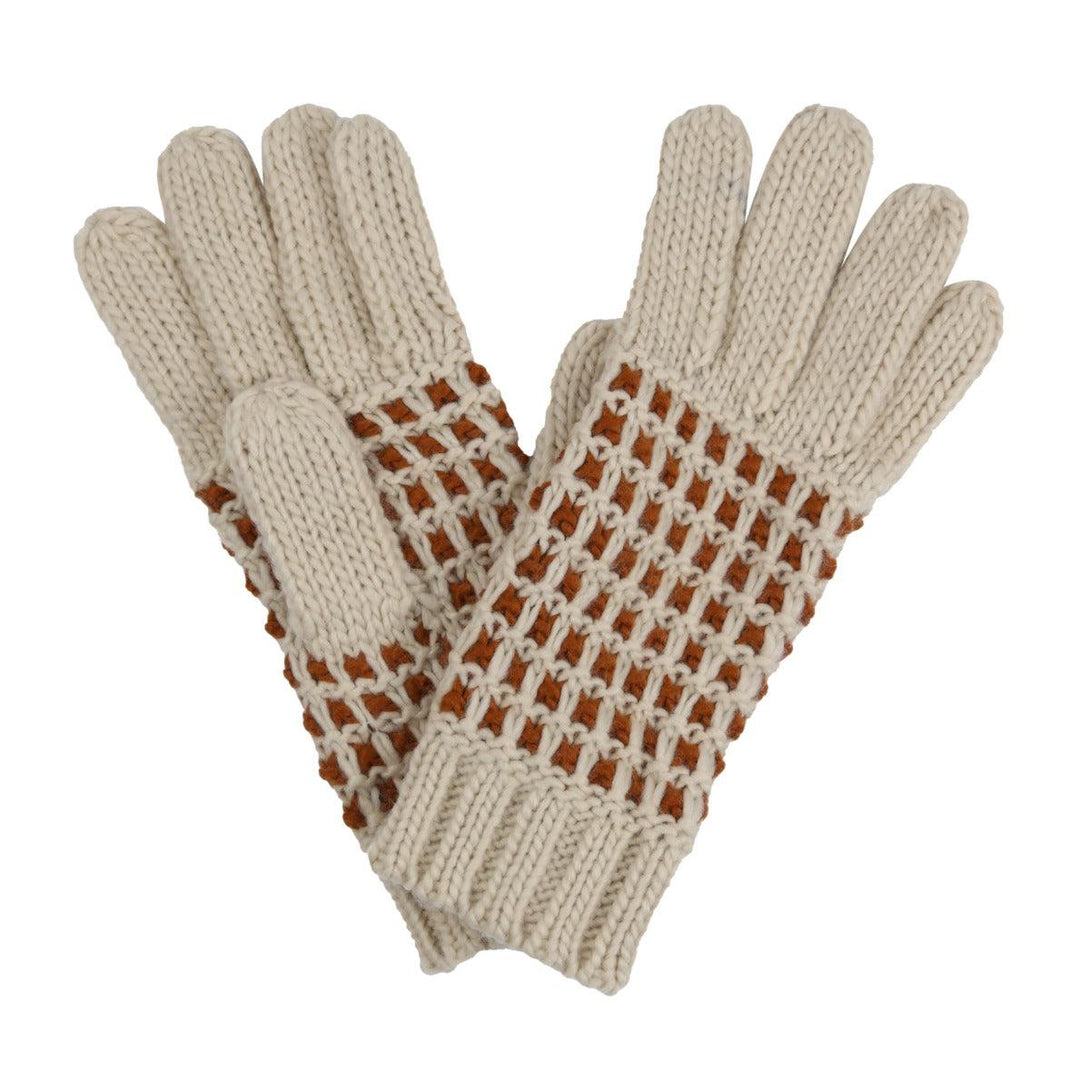 Regatta Women's Dalary Knitted Gloves - Light Vanilla - Towsure