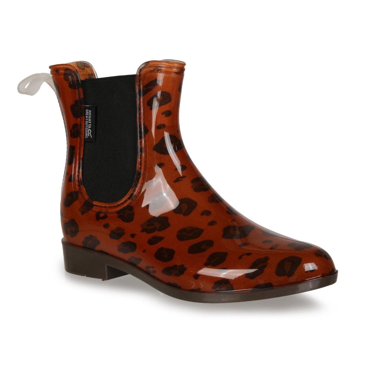Drawstring Wellies Regatta Women's Harriet Ankle Wellies - Copper - Towsure