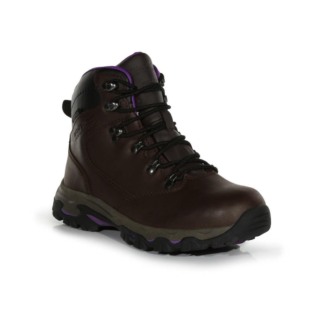 Regatta Women's Lady Tebay Waterproof Walking Boots - Peat Purple - Towsure