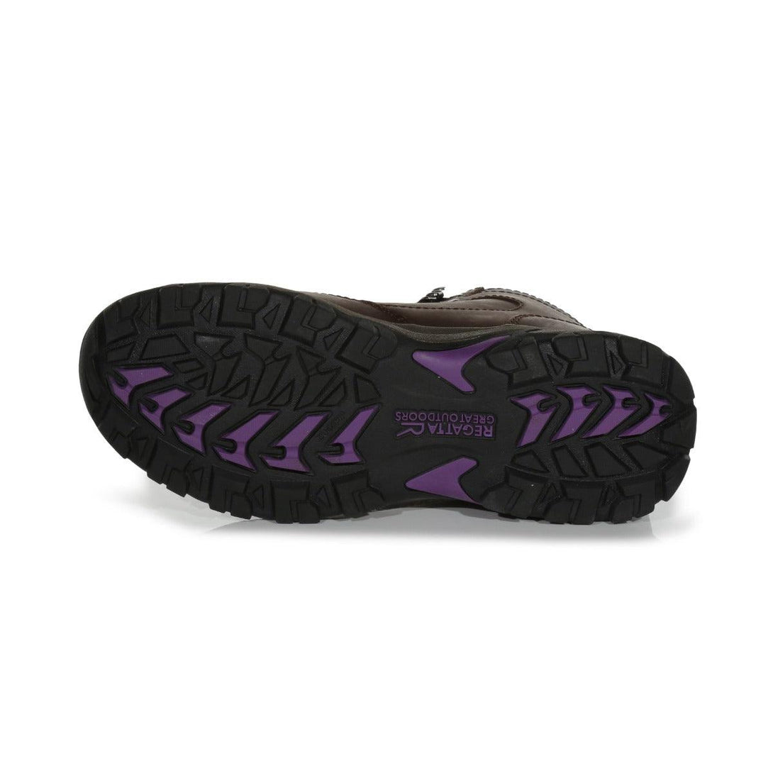 Regatta Women's Lady Tebay Waterproof Walking Boots - Peat Purple - Towsure