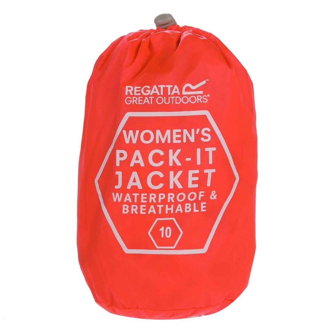 Regatta Women's Pack-It II Jacket - Neon Peach - Towsure