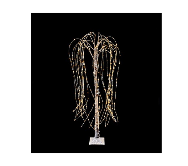 Premier 1.5M Brown Flocked Willow Tree